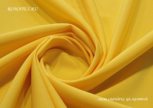 Ткань для рукоделия
 Лиза Спандекс цвет Жёлтый